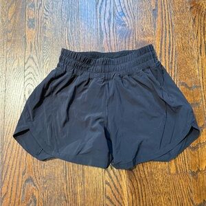 lululemon athletica Midnight Black Athletic Shorts